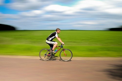 Cykling er lig med naturlig skønhed